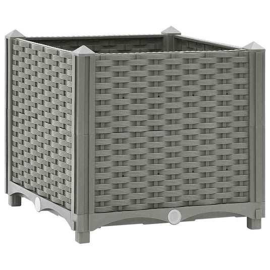 Vidaxl plantenbak verhoogd 40x40x38 cm polypropeen