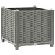 Vidaxl plantenbak verhoogd 40x40x38 cm polypropeen