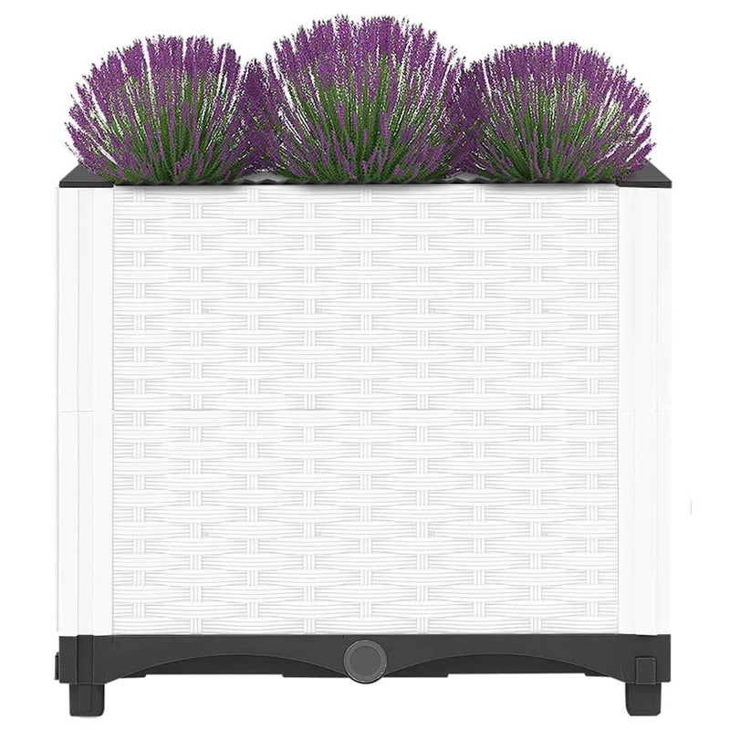 Afbeelding laden in galerijviewer, Vidaxl plantenbak verhoogd 40x40x38 cm polypropeen
