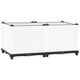 Vidaxl plantenbak verhoogd 80x40x38 cm polypropeen