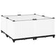 Vidaxl plantenbak verhoogd 80x80x38 cm polypropyleen