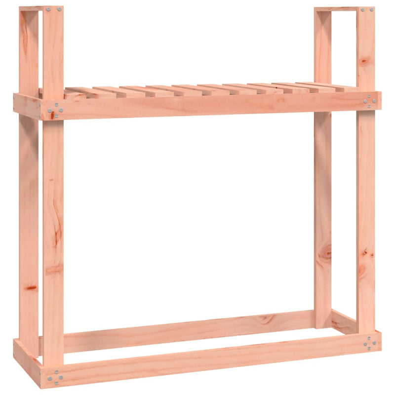 Afbeelding laden in galerijviewer, Vidaxl haardhoutrek 110x35x108,5 cm massief douglashout
