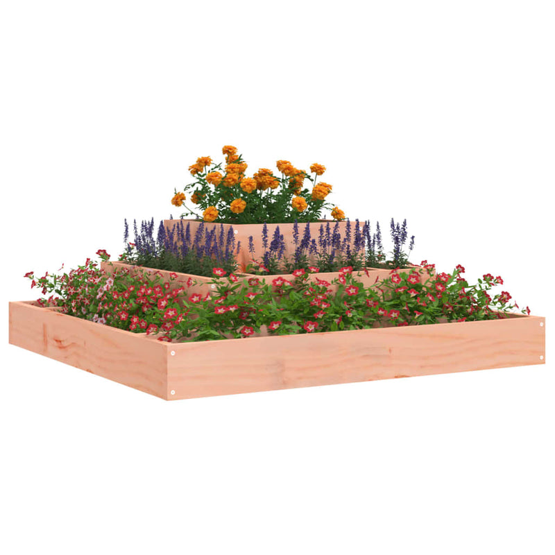 Afbeelding laden in galerijviewer, Vidaxl plantenbak 80x80x27 cm massief douglashout
