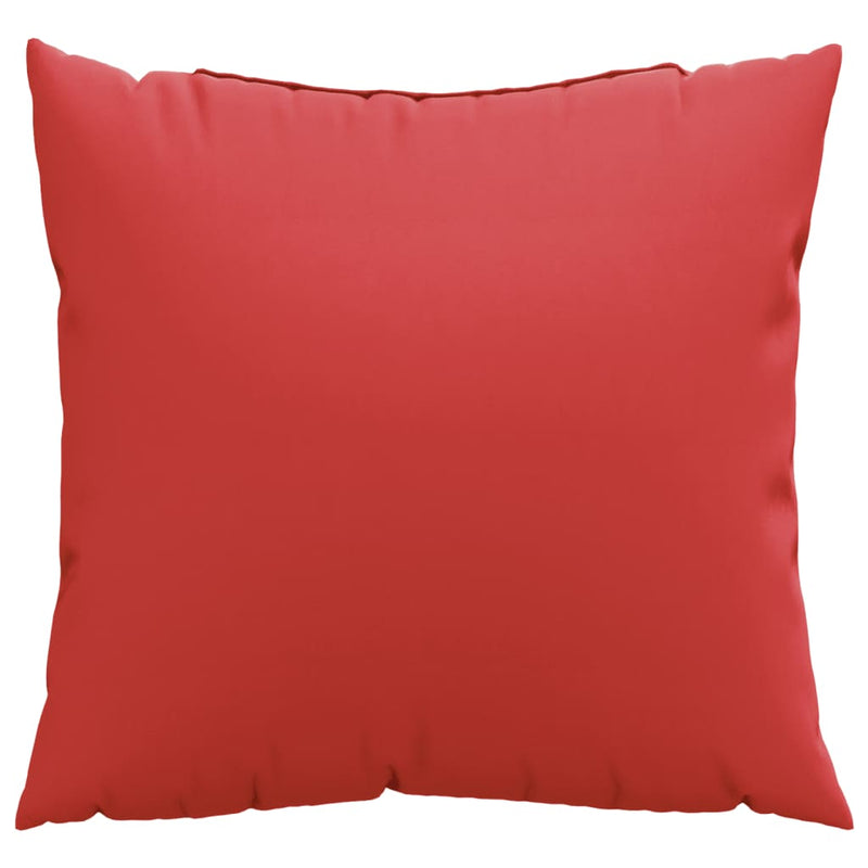 Afbeelding laden in galerijviewer, Vidaxl bankkussens 4 st 40x40 cm stof rood
