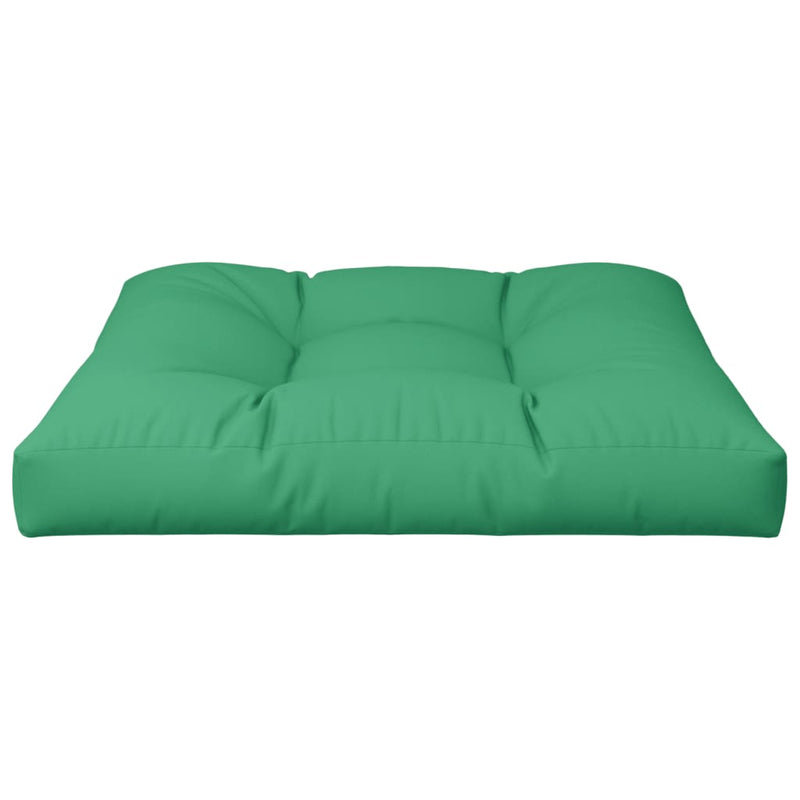 Afbeelding laden in galerijviewer, Vidaxl palletkussen 70x70x12 cm stof groen
