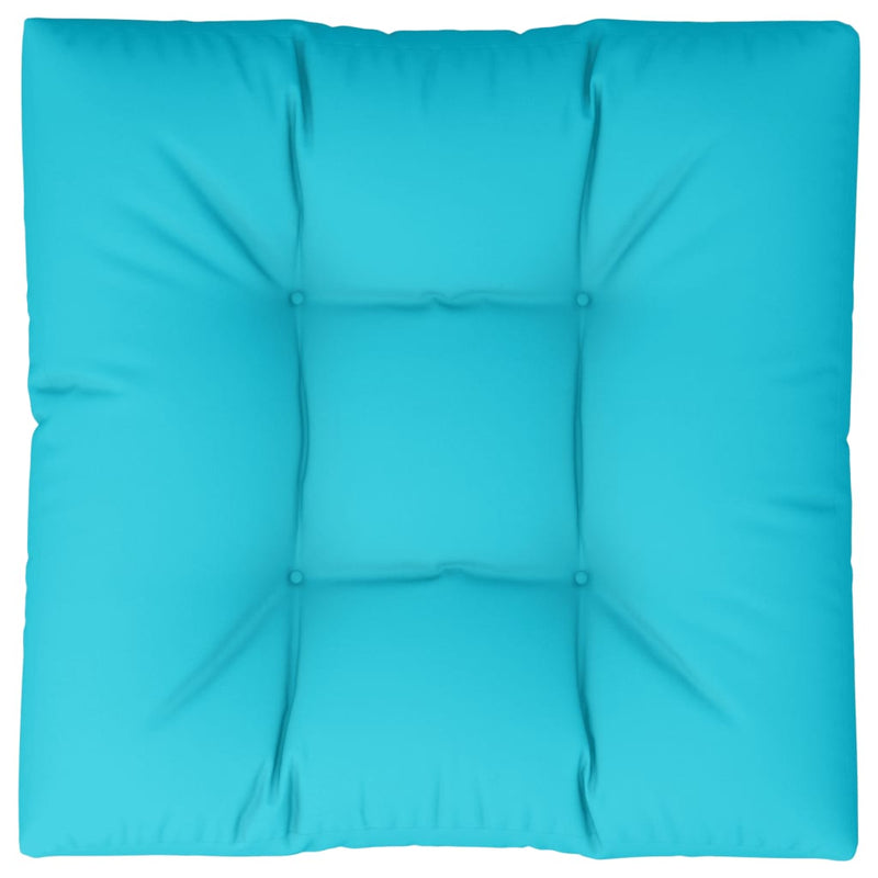 Afbeelding laden in galerijviewer, Vidaxl palletkussen 80x80x12 cm stof turquoise
