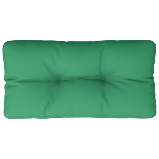 Vidaxl palletkussen 70x40x12 cm stof groen