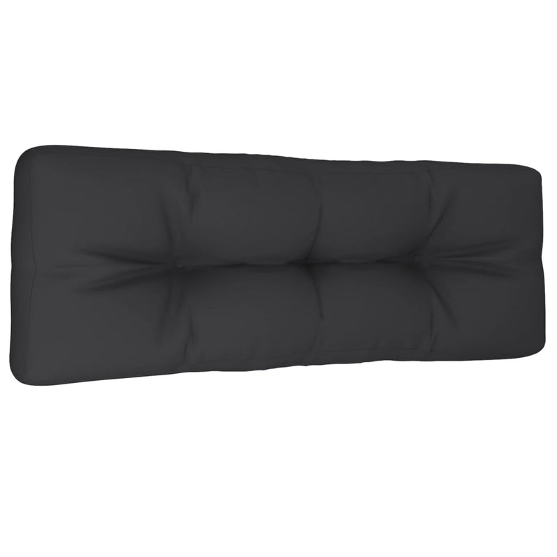 Afbeelding laden in galerijviewer, Vidaxl palletkussen 120x40x12 cm stof zwart
