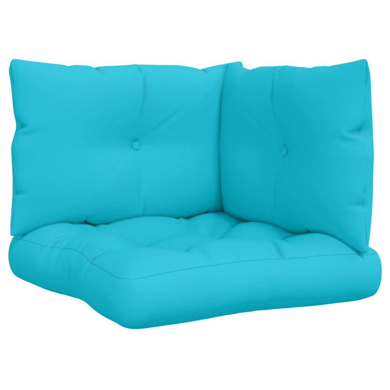 Afbeelding laden in galerijviewer, Vidaxl palletkussens 3 st oxford stof turquoise
