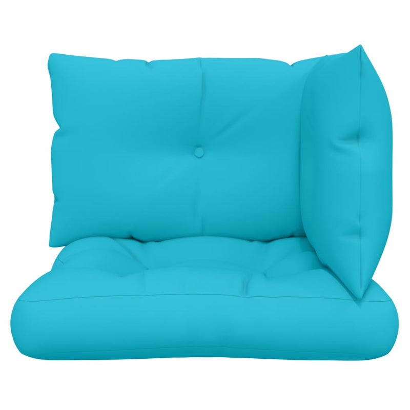 Afbeelding laden in galerijviewer, Vidaxl palletkussens 3 st oxford stof turquoise
