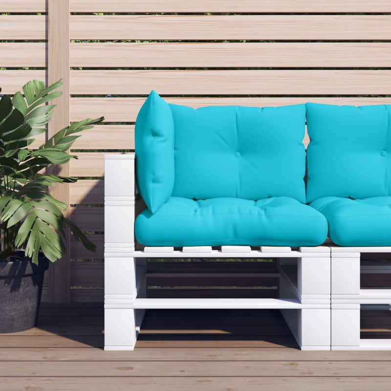 Afbeelding laden in galerijviewer, Vidaxl palletkussens 3 st oxford stof turquoise
