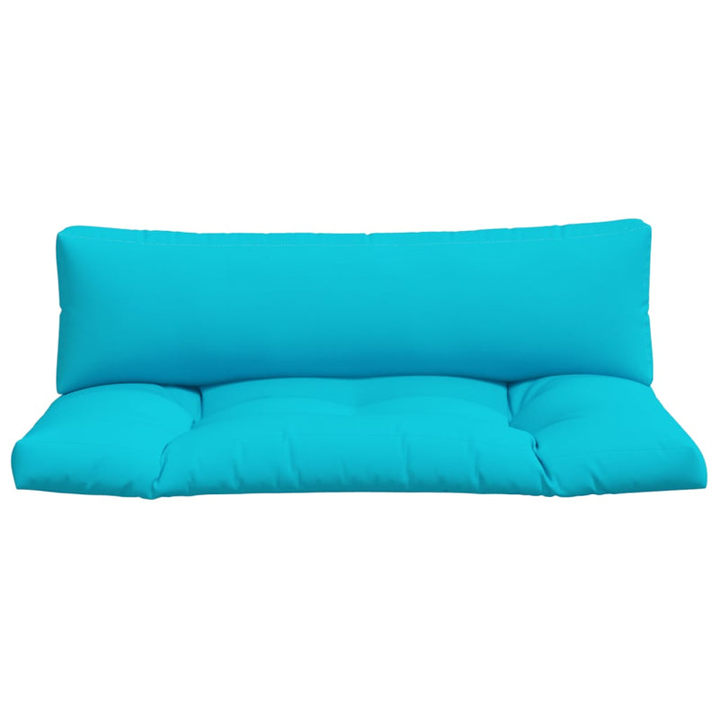 Afbeelding laden in galerijviewer, Vidaxl palletkussens 2 st oxford stof turquoise
