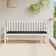 Vidaxl bankkussen geruit zwart ruit 150 x 50 x 3 cm oxford stof