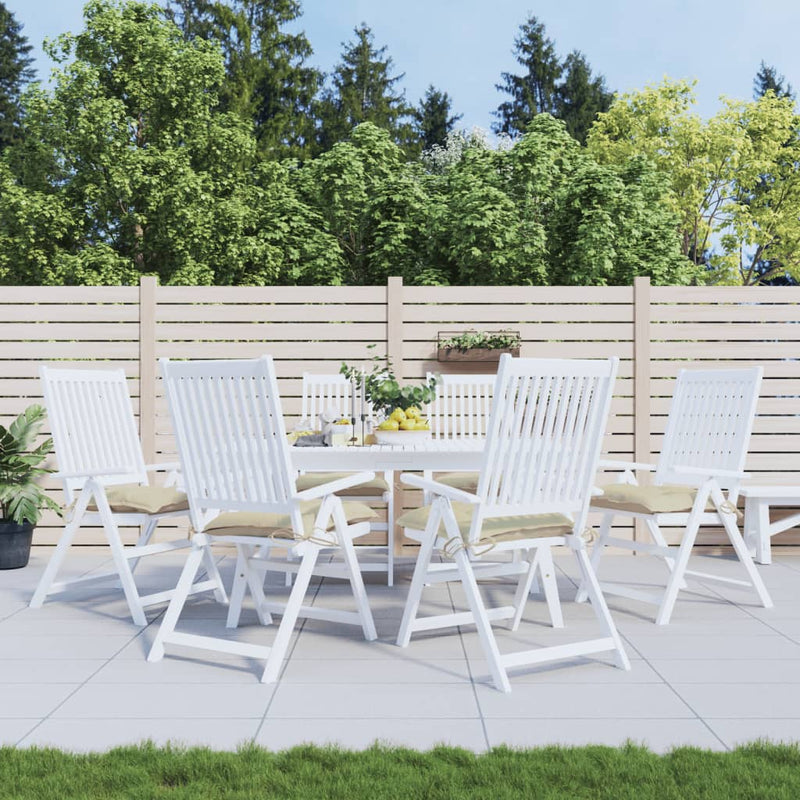 Afbeelding laden in galerijviewer, Vidaxl palletkussens 6 st 50x50x7 cm oxford stof beige
