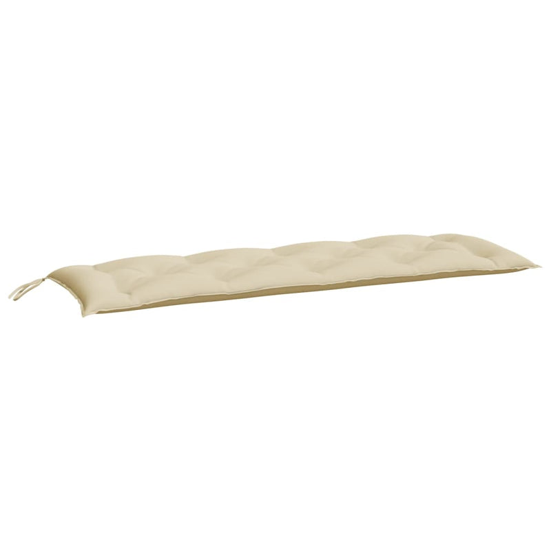 Afbeelding laden in galerijviewer, Vidaxl tuinbankkussen 150x50x7 cm oxford stof beige

