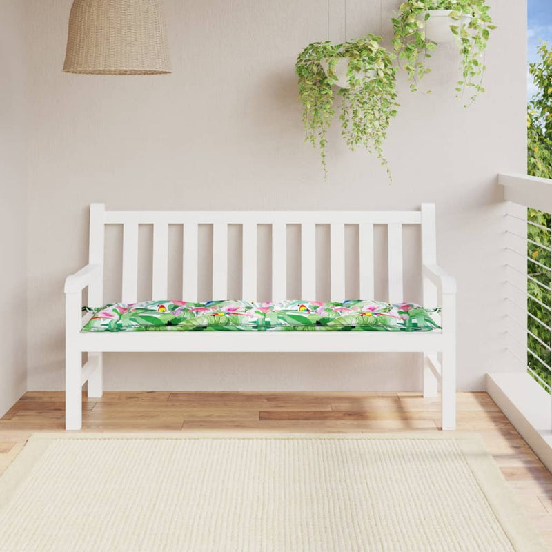 Afbeelding laden in galerijviewer, Vidaxl tuinbankkussen 150x50x7 cm oxford stof meerkleurig
