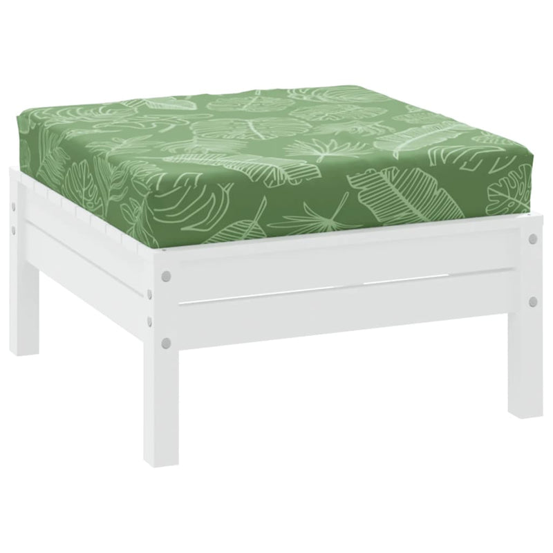 Afbeelding laden in galerijviewer, Vidaxl palletkussen bladpatroon 60x60x8 cm oxford stof

