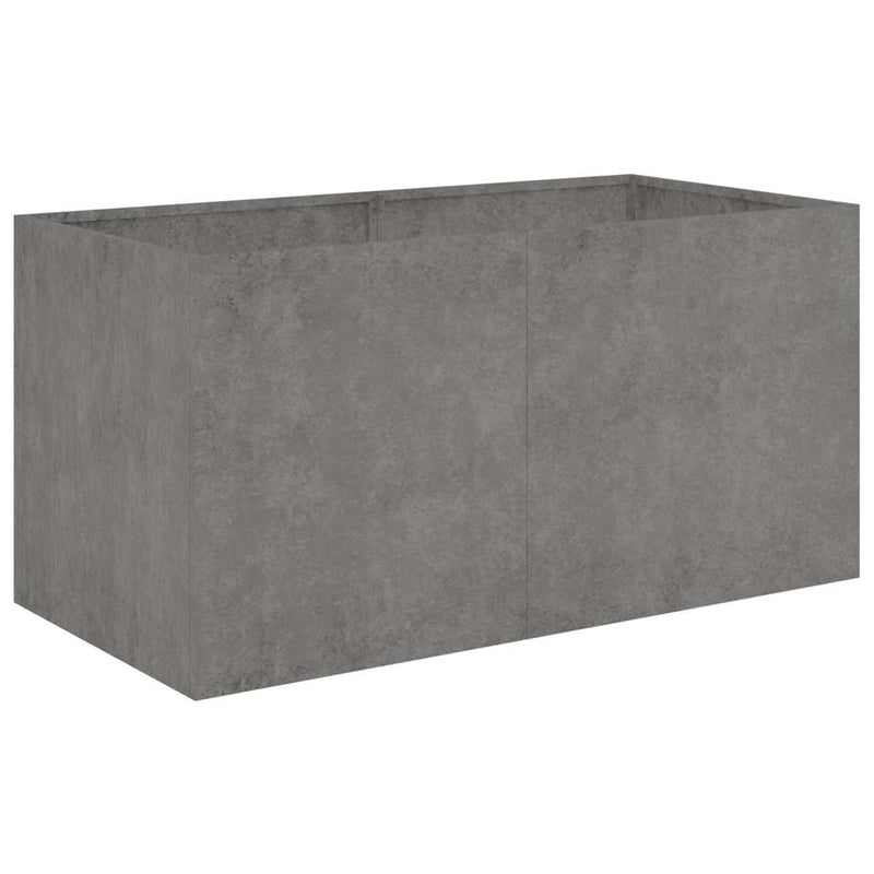 Afbeelding laden in galerijviewer, Vidaxl plantenbak 80x40x40 cm cortenstaal
