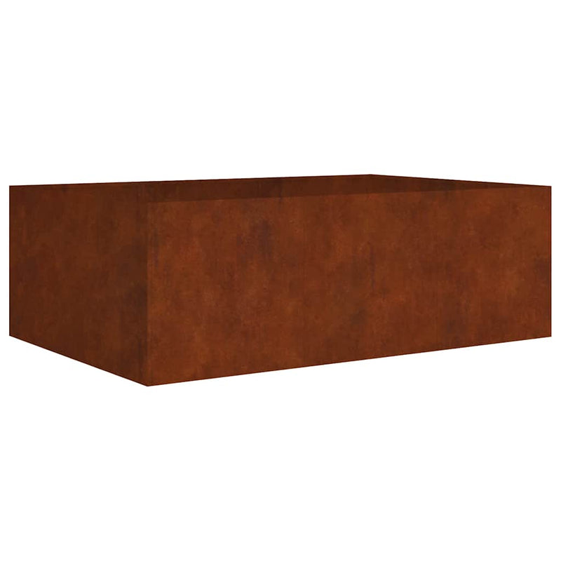 Afbeelding laden in galerijviewer, Vidaxl plantenbak verhoogd 120x80x40 cm cortenstaal
