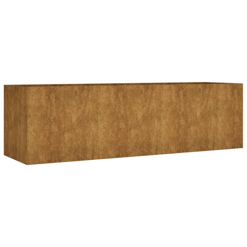 Afbeelding laden in galerijviewer, VidaXL Plantenbak verhoogd 280x80x80 cm cortenstaal
