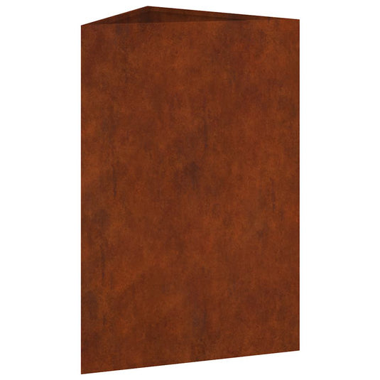 Vidaxl plantenbak 50x43x75 cm cortenstaal