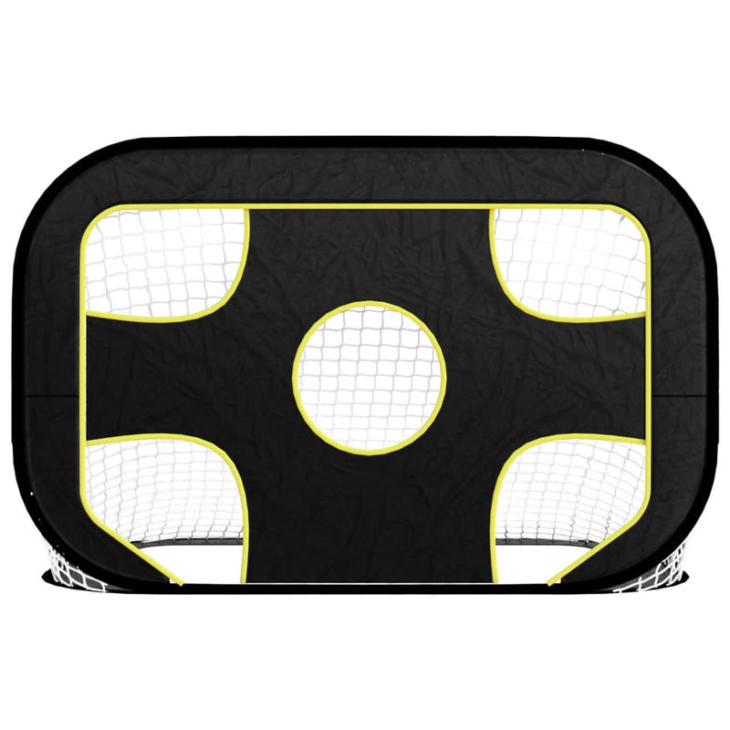 Afbeelding laden in galerijviewer, Vidaxl voetbaldoel met doelwit 120x80x80 cm polyester
