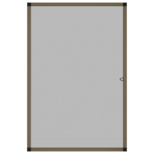 Vidaxl raamhor 90x120 cm bruin