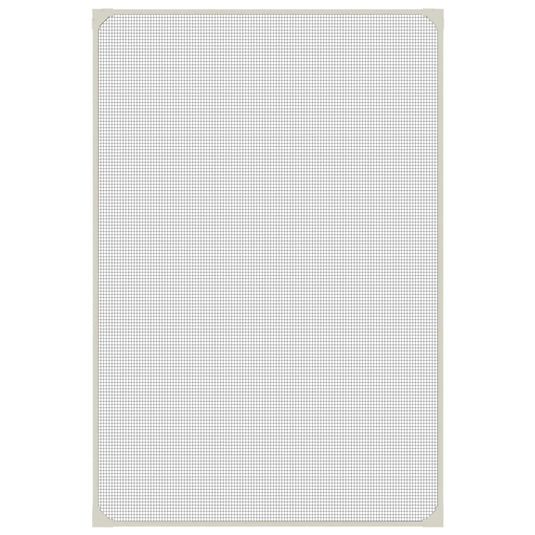 Vidaxl insectenhor voor ramen magnetisch 80x120 cm wit