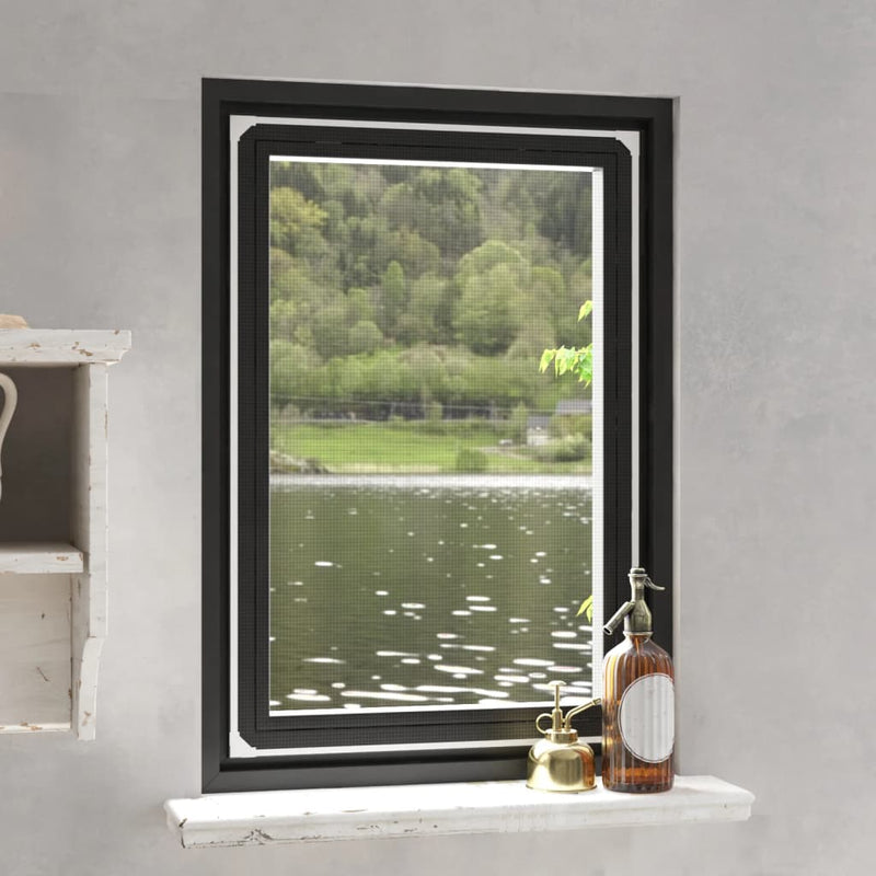 Afbeelding laden in galerijviewer, Vidaxl insectenhor voor ramen magnetisch 80x120 cm wit
