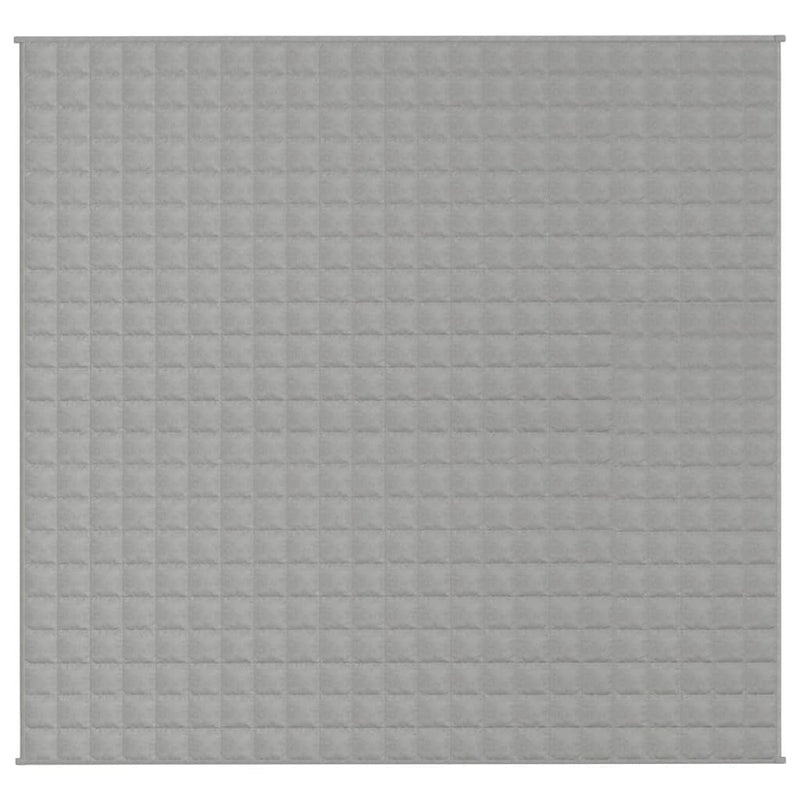 Afbeelding laden in galerijviewer, Vidaxl verzwaringsdeken 220x240 cm 11 kg stof grijs
