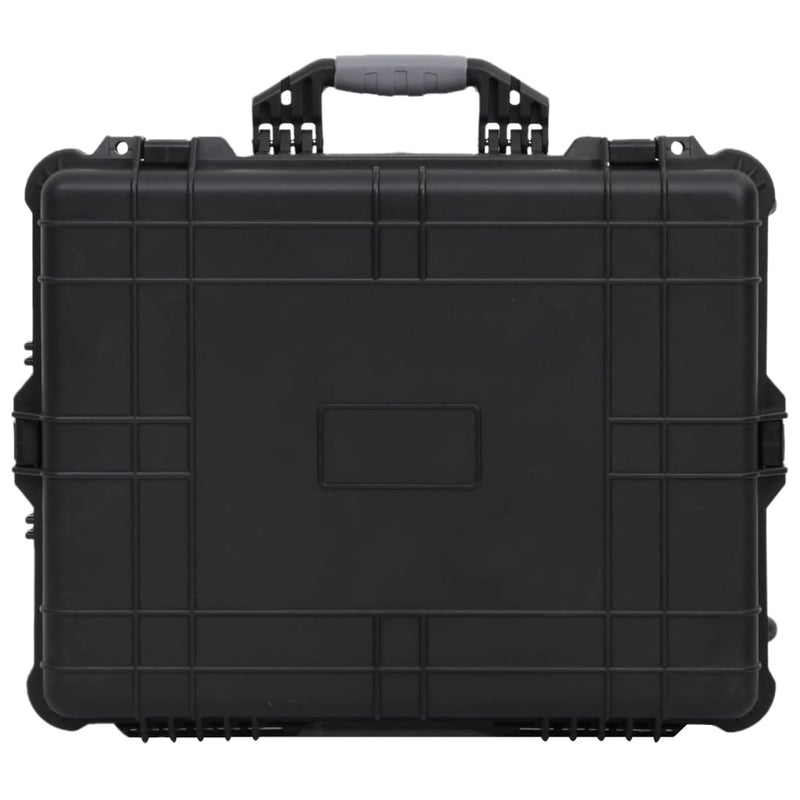 Afbeelding laden in galerijviewer, Vidaxl flightcase op wieltjes 63x50x23 cm pp zwart
