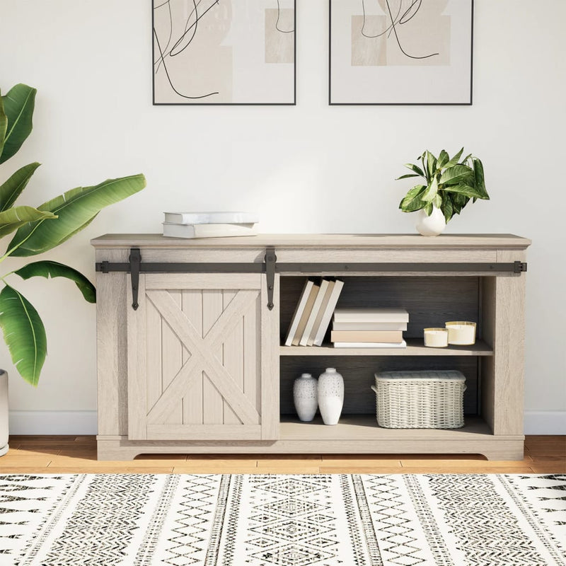 Afbeelding laden in galerijviewer, Vidaxl ophangset voor minischuifdeur 122 cm koolstofstaal zwart
