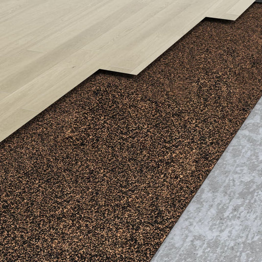 VidaXL Kurkrol 100x500 cm 5 mm rubber