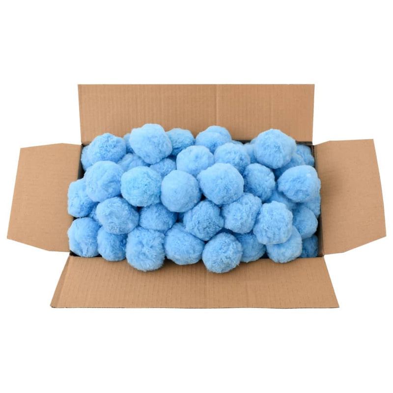 Afbeelding laden in galerijviewer, Vidaxl zwembadfilterbolletjes antibacterieel 1400 g polyetheen blauw
