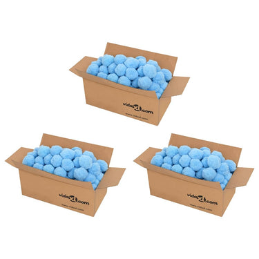 Vidaxl zwembadfilterbolletjes antibacterieel 2100 g polyetheen blauw
