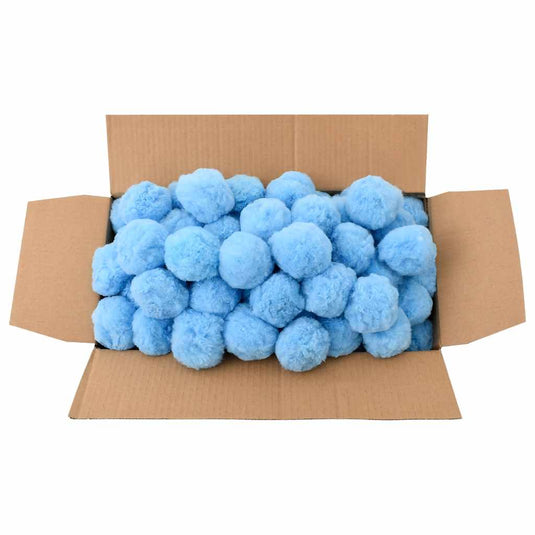 Vidaxl zwembadfilterbolletjes antibacterieel 2100 g polyetheen blauw
