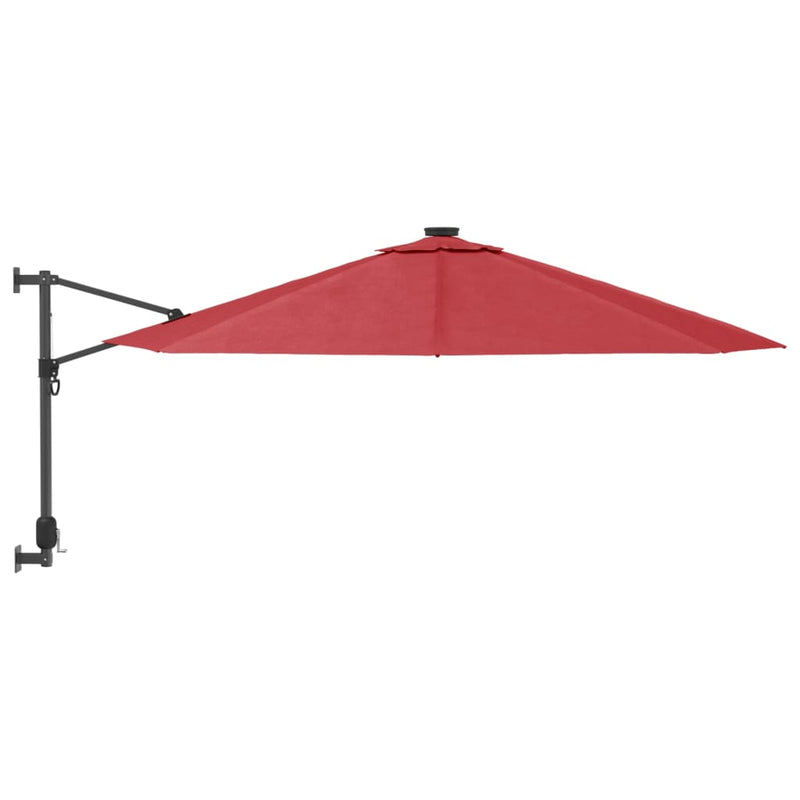 Afbeelding laden in galerijviewer, Vidaxl wandparasol 290 cm felrood
