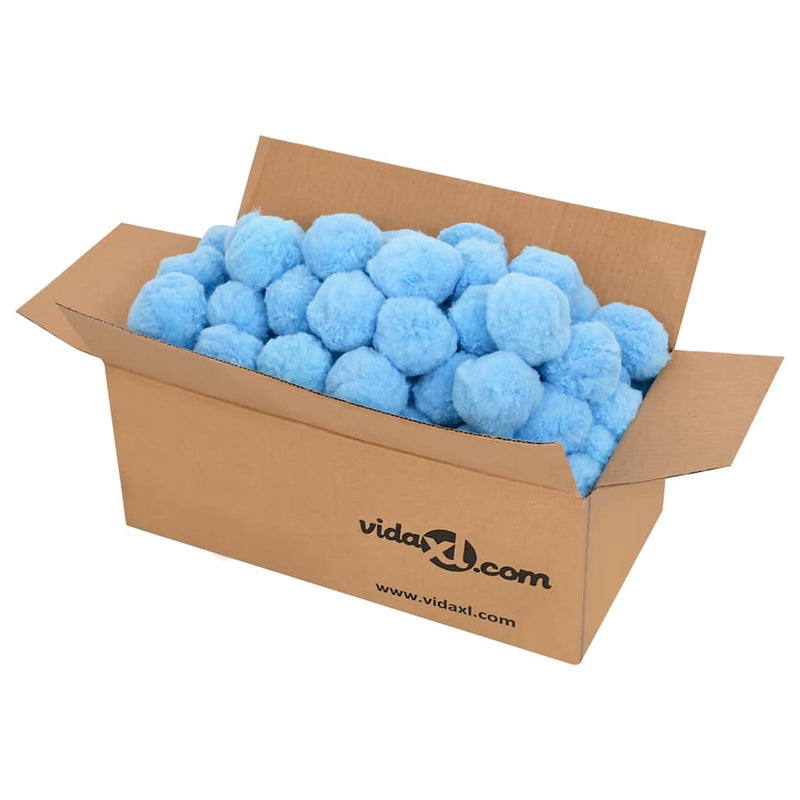 Afbeelding laden in galerijviewer, Vidaxl zwembadfilterbal antibacterieel 700 g polyetheen blauw
