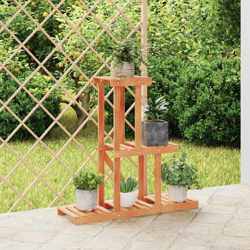Afbeelding laden in galerijviewer, Vidaxl plantenstandaard 81x25x75,5 cm massief vurenhout
