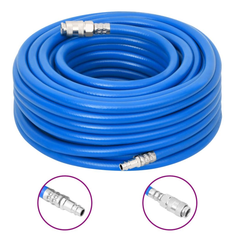 Afbeelding laden in galerijviewer, VidaXL Luchtslang 0,7'' 100 m PVC blauw
