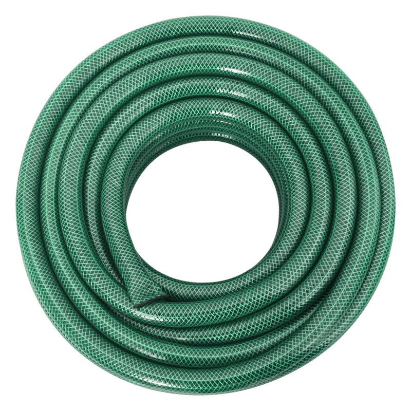 Afbeelding laden in galerijviewer, Vidaxl tuinslang met koppelingsset 0,75'' 10 m pvc groen
