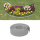 Vidaxl tuinranden 2 st 10 m 15 cm polyetheen grijs