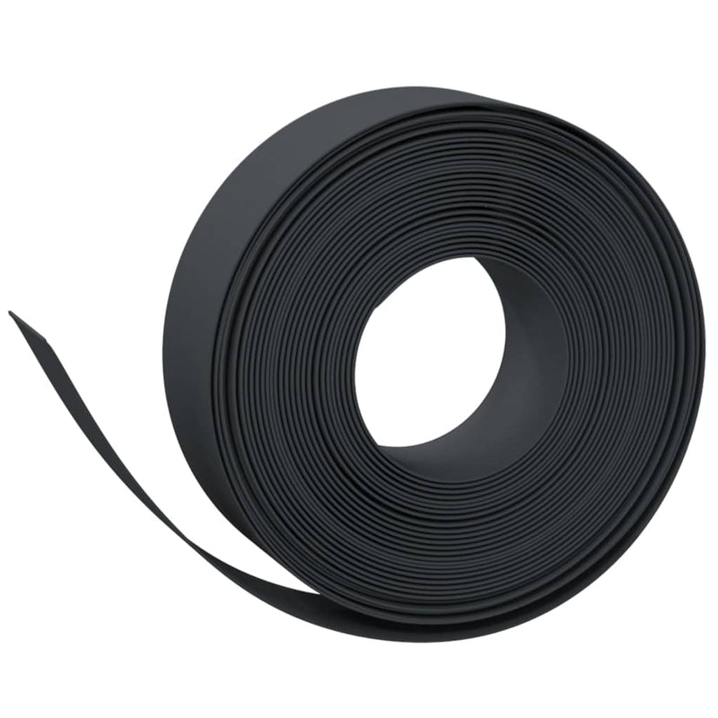 Afbeelding laden in galerijviewer, Vidaxl tuinranden 2 st 10 m 15 cm polyetheen zwart

