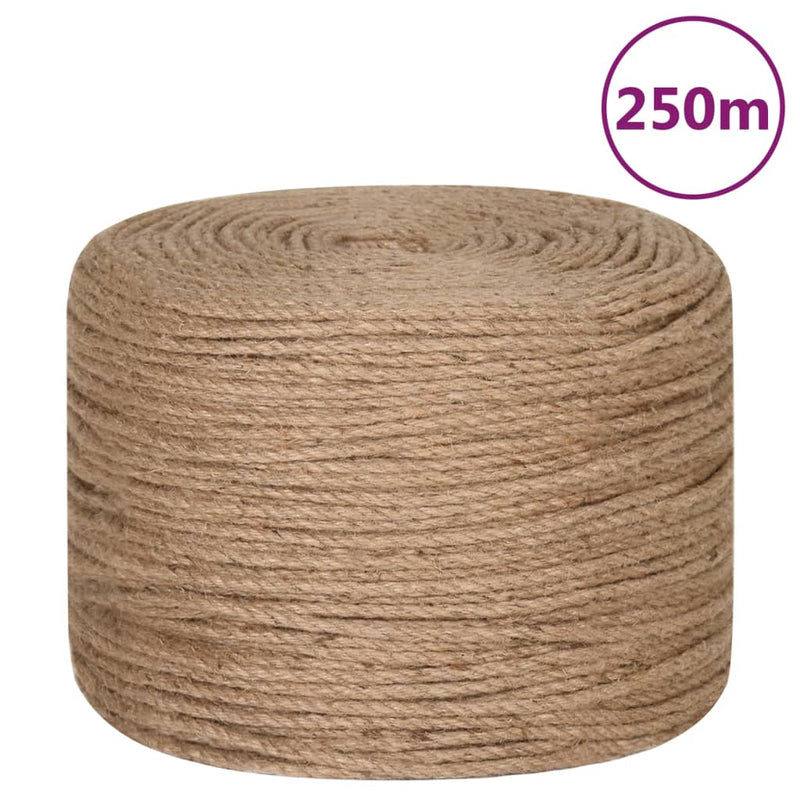Afbeelding laden in galerijviewer, Vidaxl touw 250 m lang 8 mm dik jute
