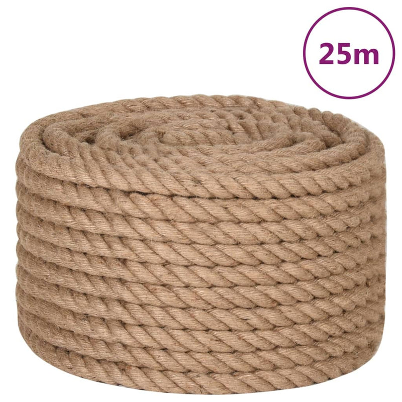 Afbeelding laden in galerijviewer, Vidaxl touw 25 m lang 24 mm dik jute
