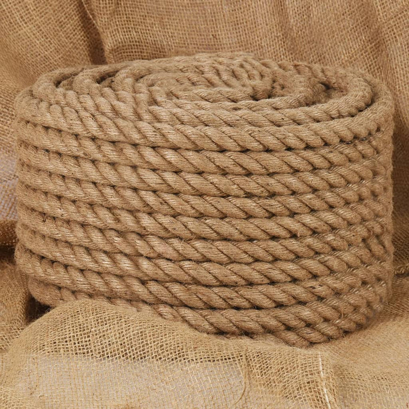 Afbeelding laden in galerijviewer, Vidaxl touw 25 m lang 24 mm dik jute

