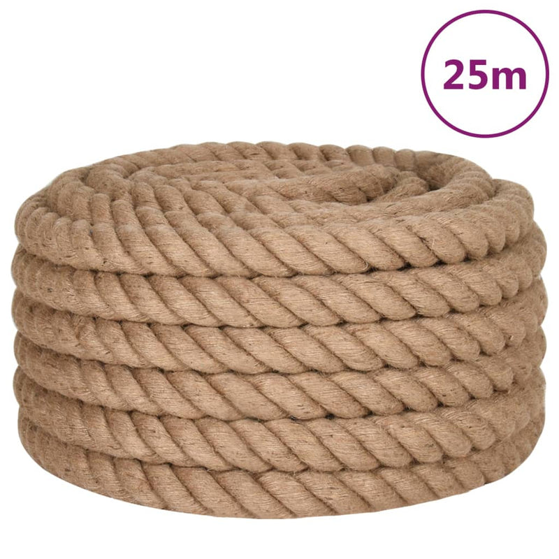 Afbeelding laden in galerijviewer, Vidaxl touw 25 m lang 30 mm dik jute
