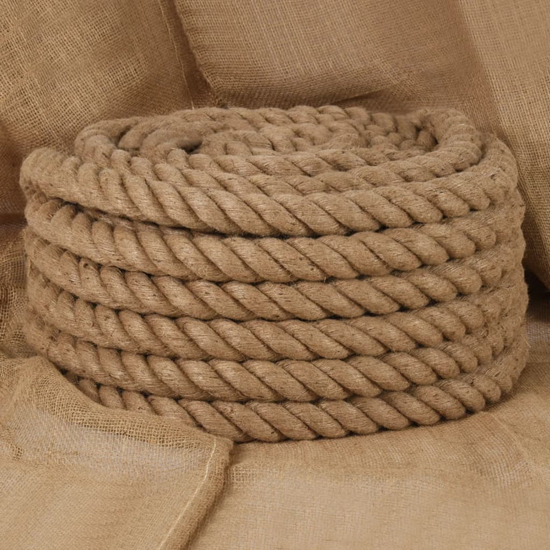 Afbeelding laden in galerijviewer, Vidaxl touw 5 m lang 36 mm dik jute

