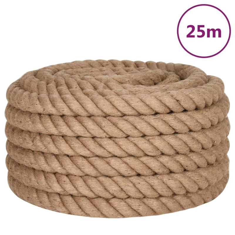 Afbeelding laden in galerijviewer, Vidaxl touw 25 m lang 36 mm dik jute
