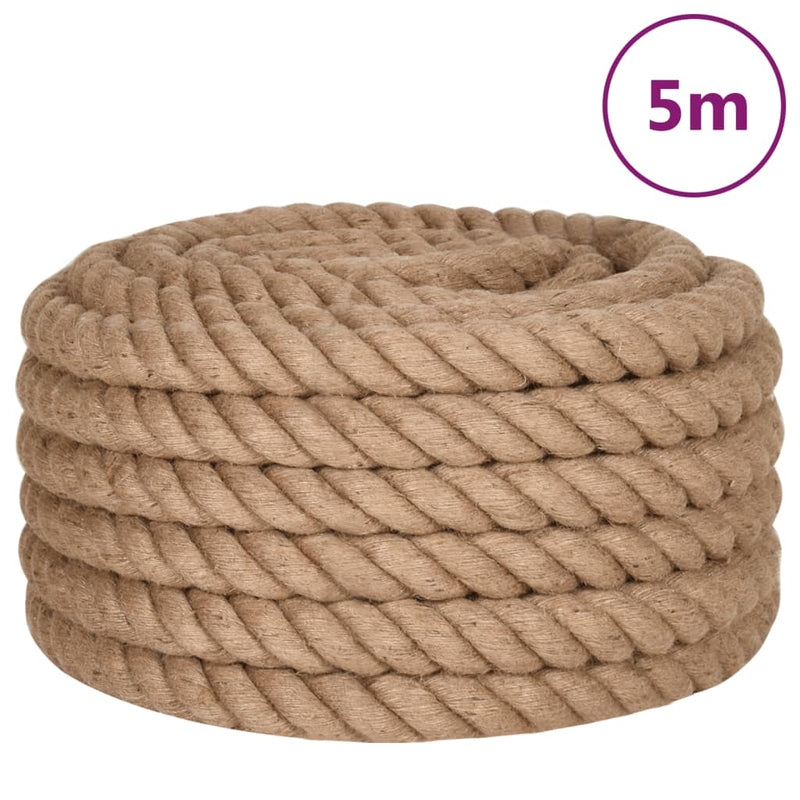 Afbeelding laden in galerijviewer, Vidaxl touw 5 m lang 40 mm dik jute

